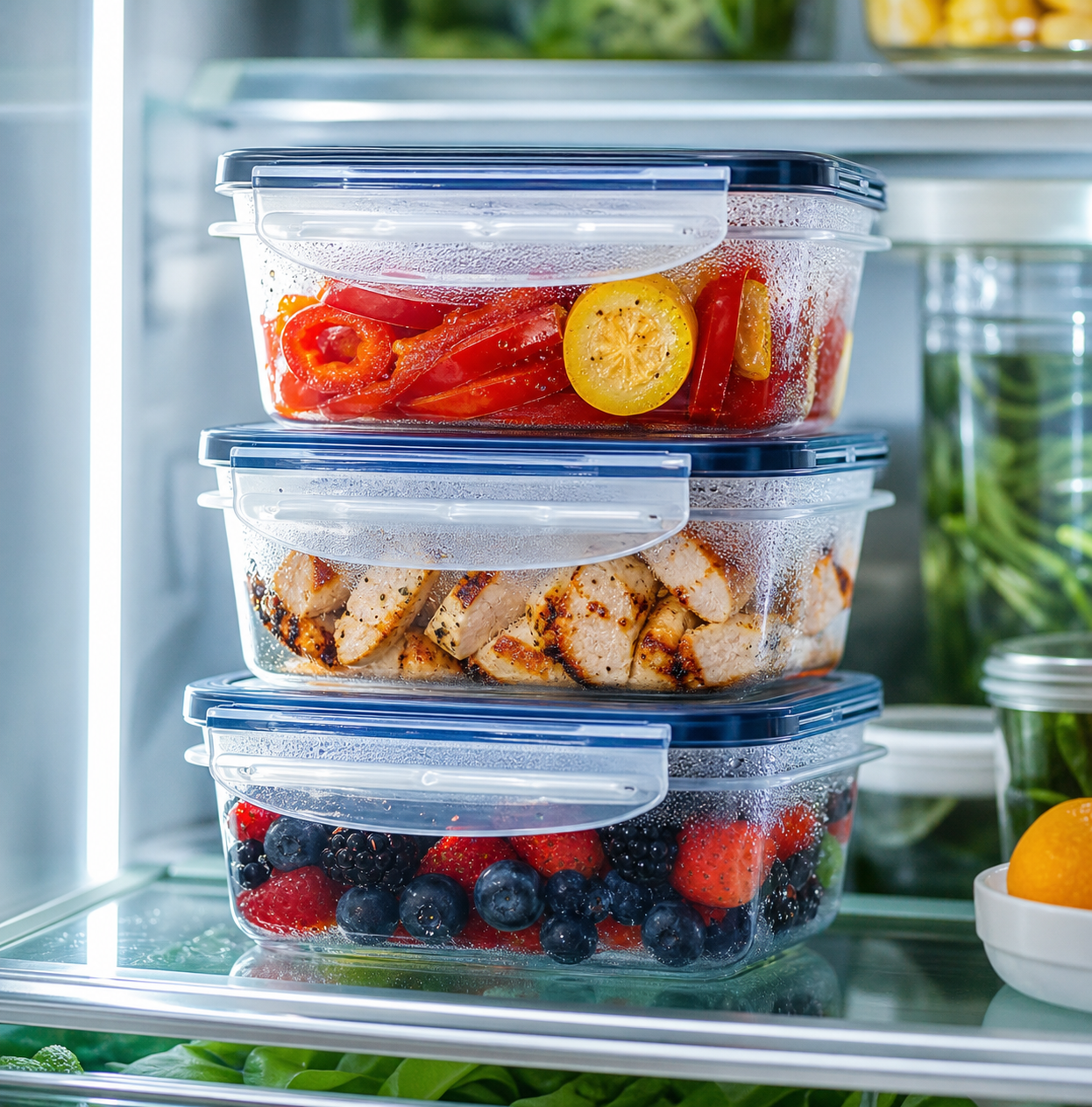 FreshLock 8-piece Airtight Food Storage set