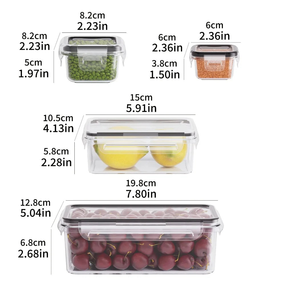 FreshLock 8-piece Airtight Food Storage set