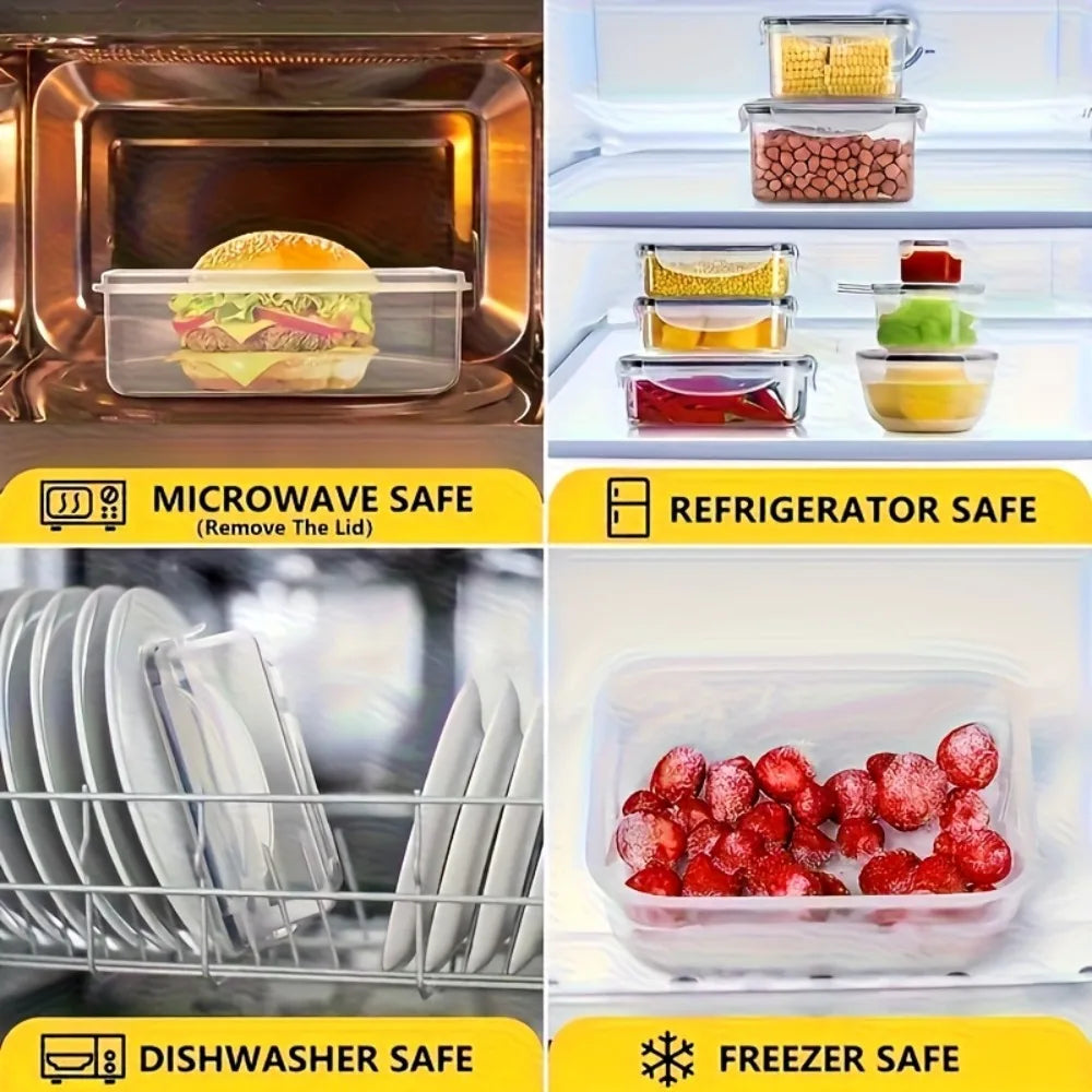 FreshLock 8-piece Airtight Food Storage set